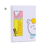 دفتر دو خط زبان 60 برگ پیتیکو کد 317