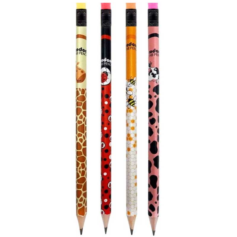 Capture52563 مداد مشکی پاک کن دار پردون مدل حیوانات Pardone