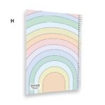 دفتر مشق 100 برگ پیتیکو سری رنگی