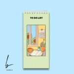 دفترچه تودولیست back to school طرح اسکای