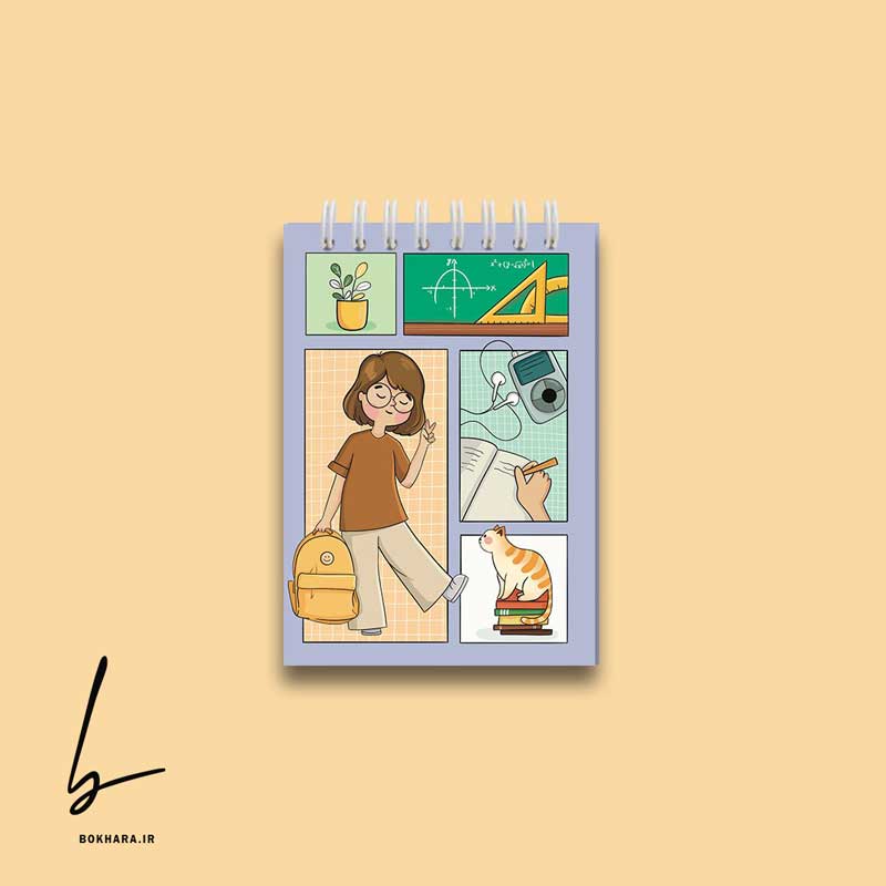 IMG_20240907_140956_726 دفترچه یادداشت back to school طرح کوله کت