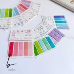 ایندکس و استیکر شفاف طیفی