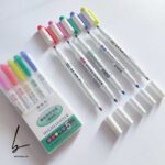 ماژیک هایلایتر دو سر shiyiwen مجموعه 5 عددی سری بهاری