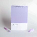 دفتر خط دار 60 برگ سیم از بالا سری پنتون