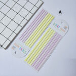 اندیکس و استیک نوت شفاف هایلایتری مدل بلند