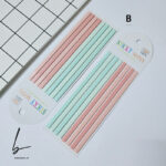 اندیکس و استیک نوت شفاف هایلایتری مدل بلند