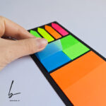 پک ایندکس و استیک نوت شفاف 4 تکه - Image 3