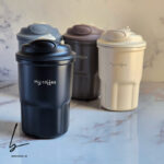 تراول ماگ 450 میل استیل 316 طرح my coffee - Image 9