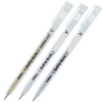 خودکار سفید، نقره ای و طلایی مخصوص سیاهبرگ