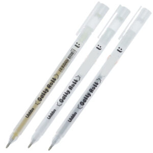 خودکار سفید، نقره ای و طلایی مخصوص سیاهبرگ