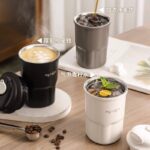 تراول ماگ 450 میل استیل 316 طرح my coffee - Image 4