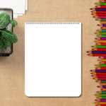 دفتر نقاشی ۴۰ برگ وزیری