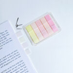 ایندکس 5 تکه شفاف پاستلی