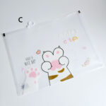 کاور A4 زیپی طرح پنجه گربه