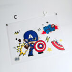 کاور A4 زیپی طرح قهرمانان