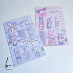 بوک مارک مگنتی طرح خرگوش بنفش