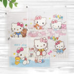 کاور A4 زیپی طرح کیتی