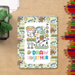 دفتر نقاشی ۴۰ برگ وزیری طرح گاو کوچولو