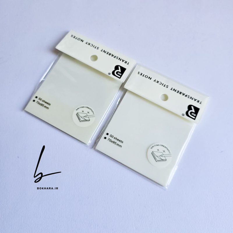 استیک نوت شفاف بی رنگ