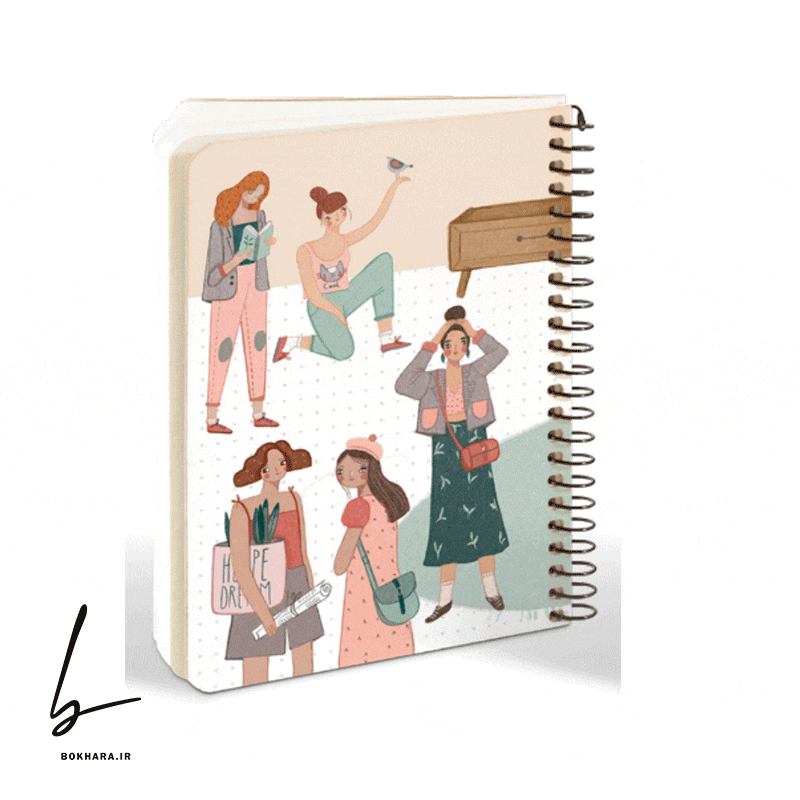 سررسید سیمی رقعی مسترنوت 1404 کد 05