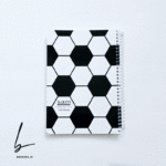 دفتر وزیری کلاسیک 100 برگ سم طرح توپ فوتبال