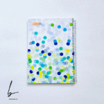 دفتر خط دار 80 برگ مکث طرح توپ توپی