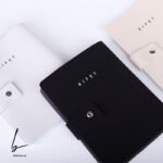 کلاسور پاستلی چرمی کلاسور 6 حلقه کلاسور چرمی