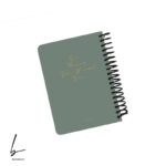 سررسید پالتویی 1404 دات نوت طرح رنگ سبز