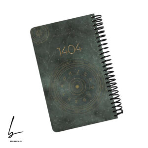 سررسید اروپایی 1404 دات نوت طرح ماه های زودیاک