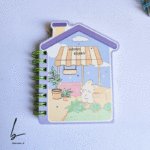 دفترچه فانتزی طرح کلبه کیوت