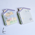 دفترچه فانتزی طرح کلبه کیوت