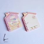 دفترچه فانتزی طرح کلبه کیوت