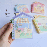 دفترچه فانتزی طرح کلبه کیوت