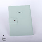 کلاسور پاستلی چرمی کلاسور 6 حلقه کلاسور چرمی