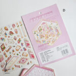 استیکر 3 بعدی تک ورقی همراه با پنس