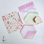 استیکر 3 بعدی تک ورقی همراه با پنس