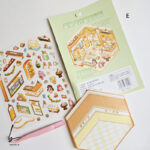 استیکر 3 بعدی تک ورقی همراه با پنس