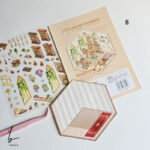 استیکر 3 بعدی تک ورقی همراه با پنس