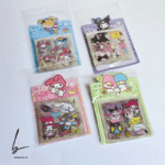 استیکر 24 ورقه ای ضد آب کرومی و دوستان