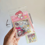 استیکر 24 ورقه ای ضد آب کرومی و دوستان