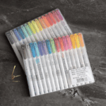 ماژیک هایلایتر دو سر xinnian مجموعه 15 عددی