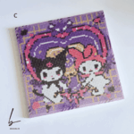 نقاشی الماسی بوم دار انیمه