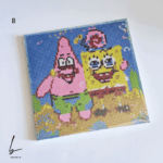 نقاشی الماسی بوم دار انیمه