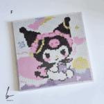 نقاشی الماسی بوم دار انیمه