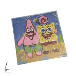 نقاشی الماسی بوم دار انیمه