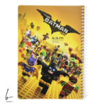 دفتر خط دار 80 برگ سم مدل بتمن