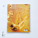 دفتر 100 برگ خطدار رحلی سم پرفراژ دار