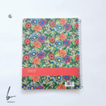 دفتر 100 برگ خطدار رحلی (A4) سم پرفراژ دار S.A.M - Image 8