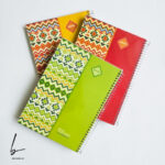 دفتر خط دار 100 برگ مجلد نهال مدل سنتی01