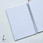 دفتر خط دار 100 برگ مکث نوت مدل جین